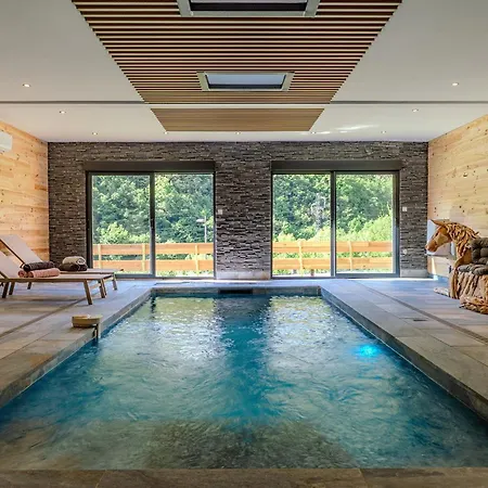 Prestige By Mahdi Piscine Interieure Privee Vue Montagnes 12pers 300m2 شاليه Fontpédrouse