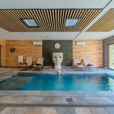 Prestige By Mahdi Piscine Interieure Privee Vue Montagnes 12pers 300m2 Chalet Fontpédrouse