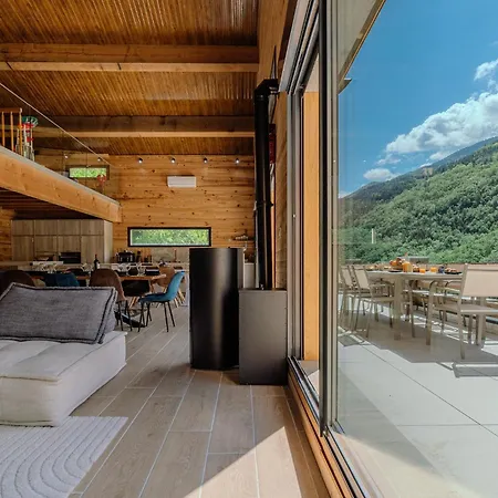 Chalet Prestige By Mahdi Piscine Interieure Privee Vue Montagnes 12pers 300m2 Fontpédrouse